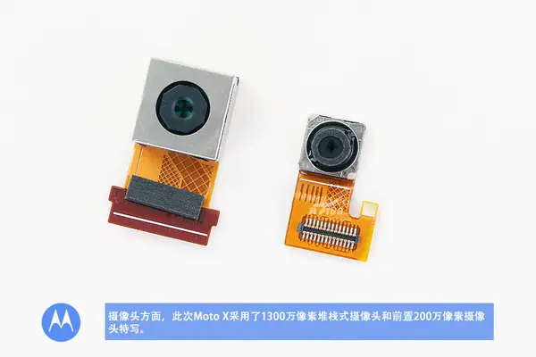 Rear camera and front camera