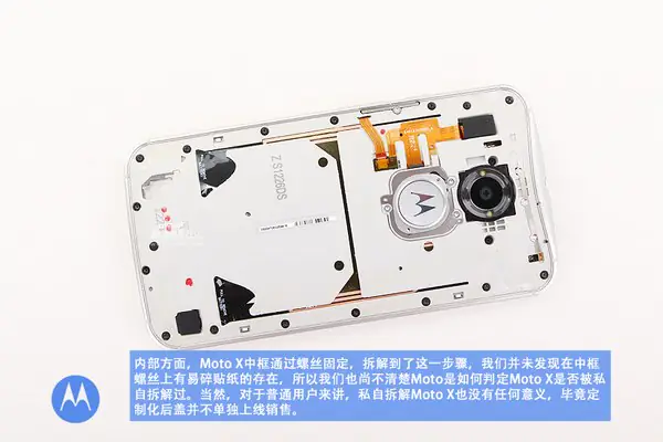 Remove all screws securing the middle frame