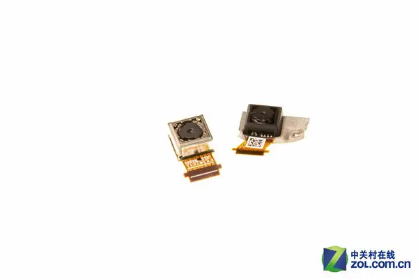 Rear camera and front camera