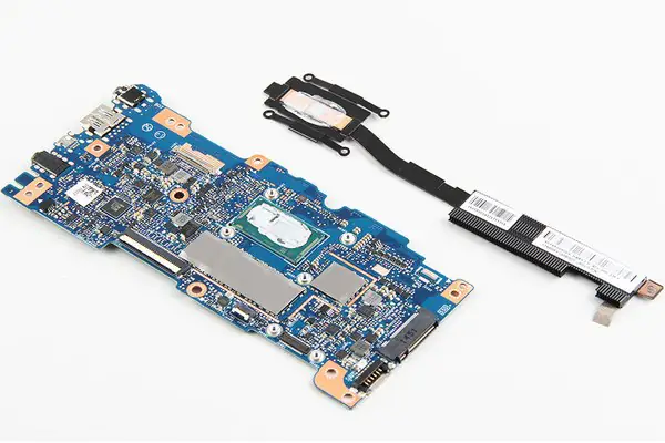 Remove the heat sink