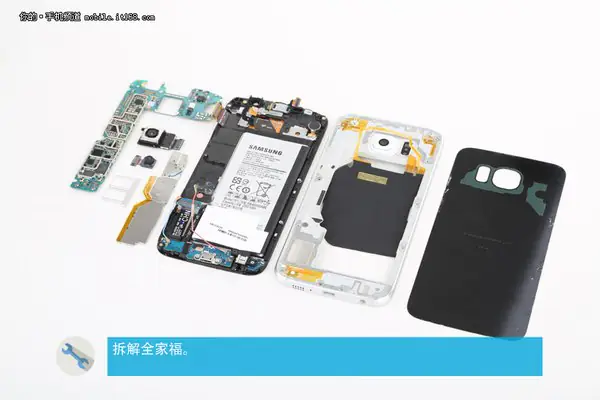 Samsung Galaxy S6 internal parts