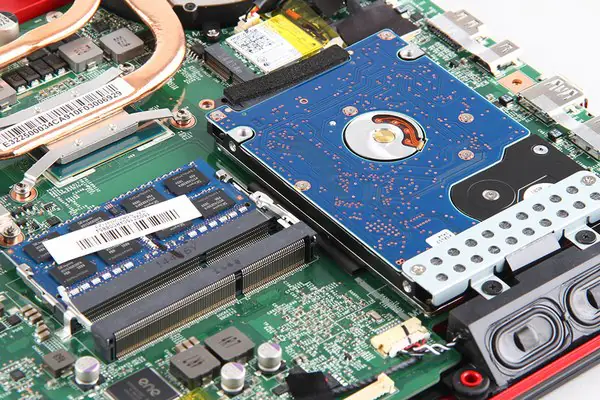 Remove the memory module