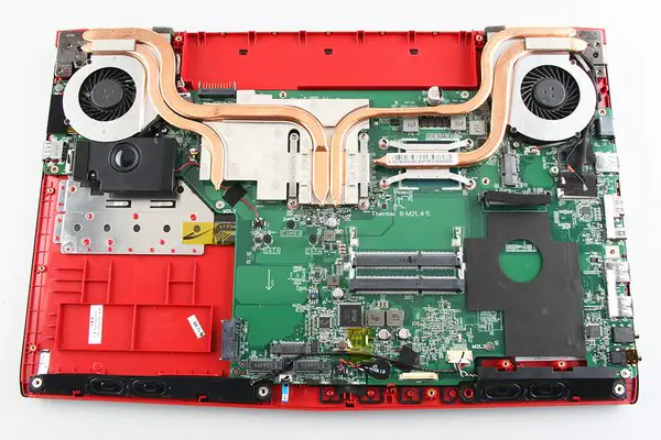 Remove the cooling system