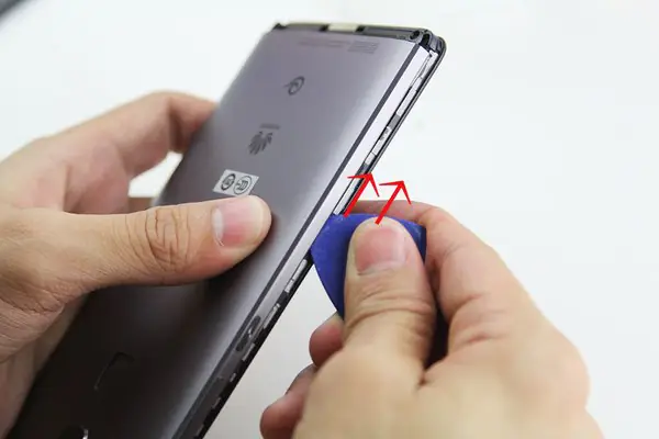 Continue to remove the back cover