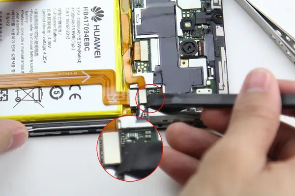 Disconnect the battery cable