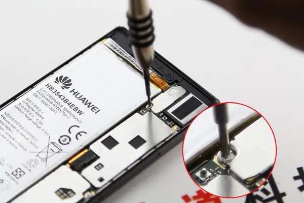 Remove all screws