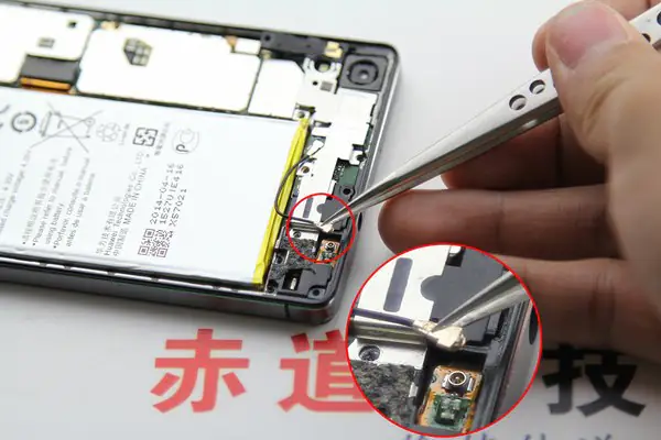 Disconnect the antenna
