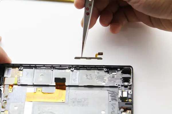 Remove the button board
