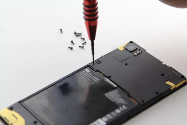 Install all screws
