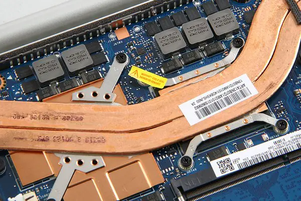 Remove the cooling system