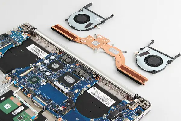 Asus UX501 cooling system