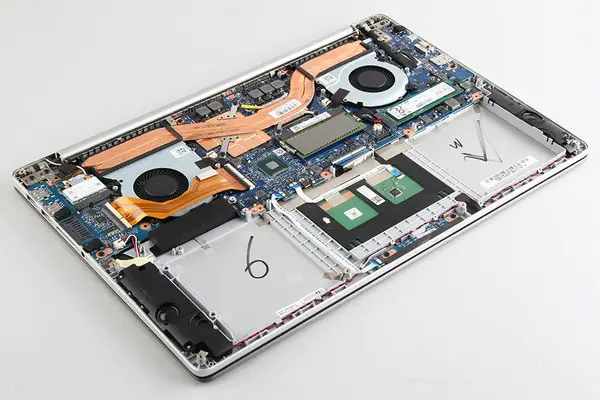 SSD, RAM, and wireless card