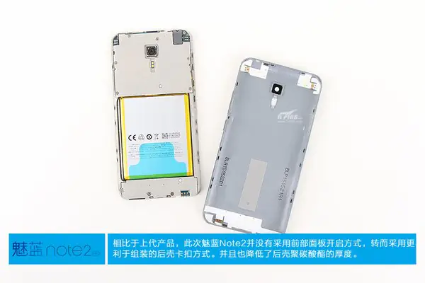 Remove the back cover