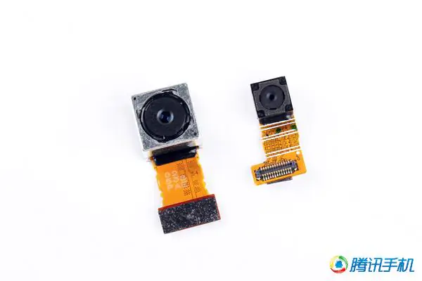 Rear camera and front camera
