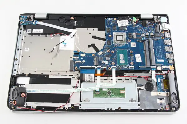 Remove the motherboard