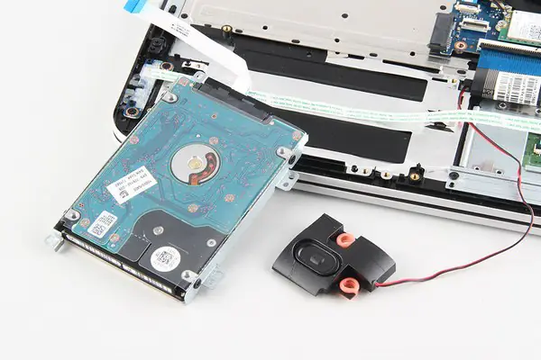 Remove the hard drive
