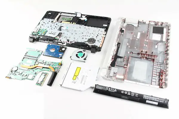 HP Pavilion 15-ab000 internal parts