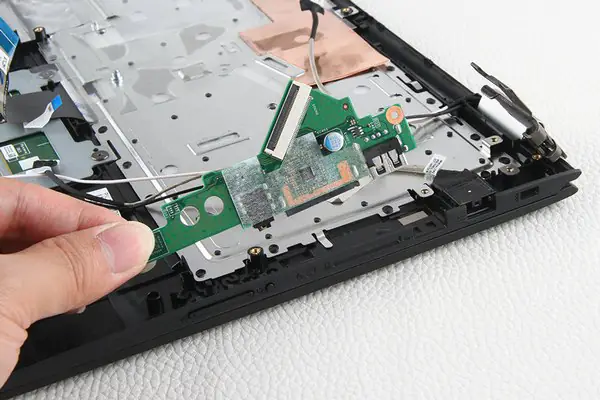 Remove the USB board