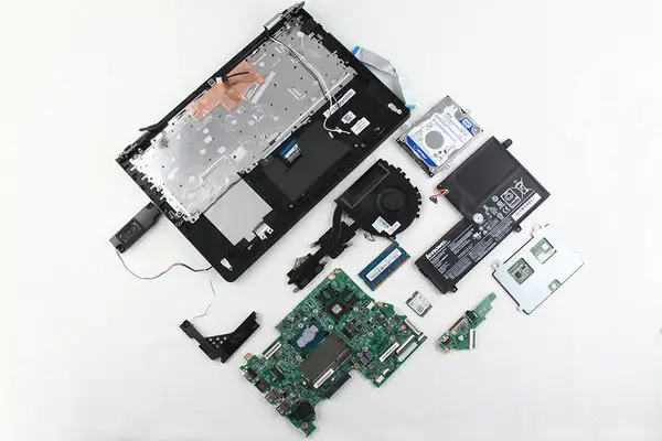 Lenovo Flex 3-1470 internal parts