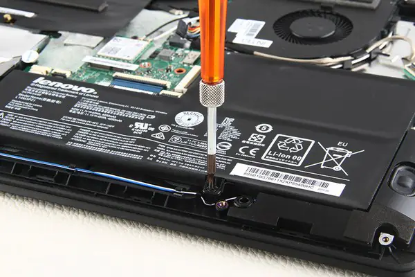 Remove the battery