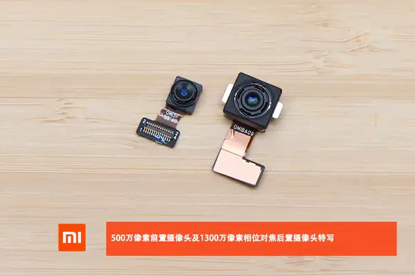 5MP front camera and 13MP rear camera