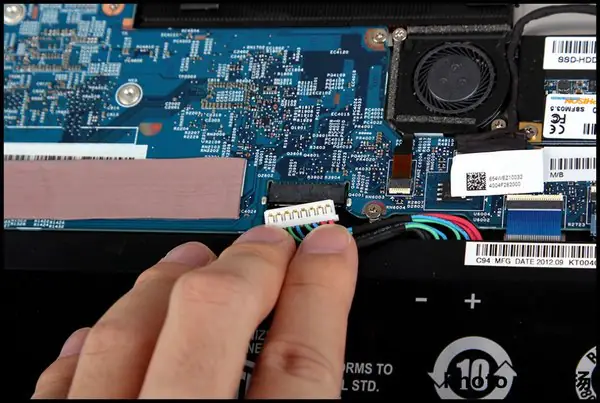 Disconnect the battery cable