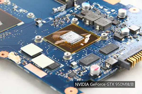 NVIDIA GeForce GTX 950M graphics card
