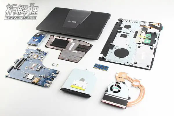 Asus ROG GL552JX internal parts