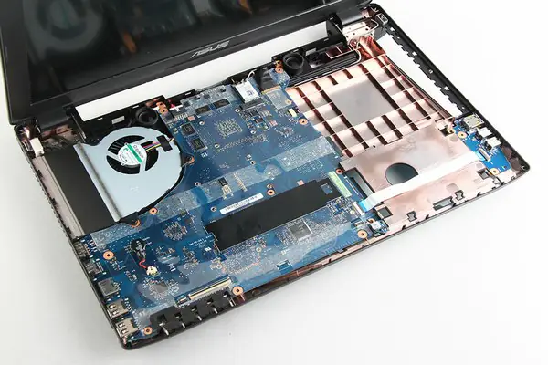 Remove the motherboard