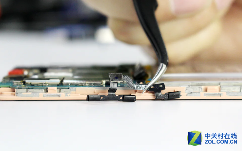 Disconnect the ribbon cable