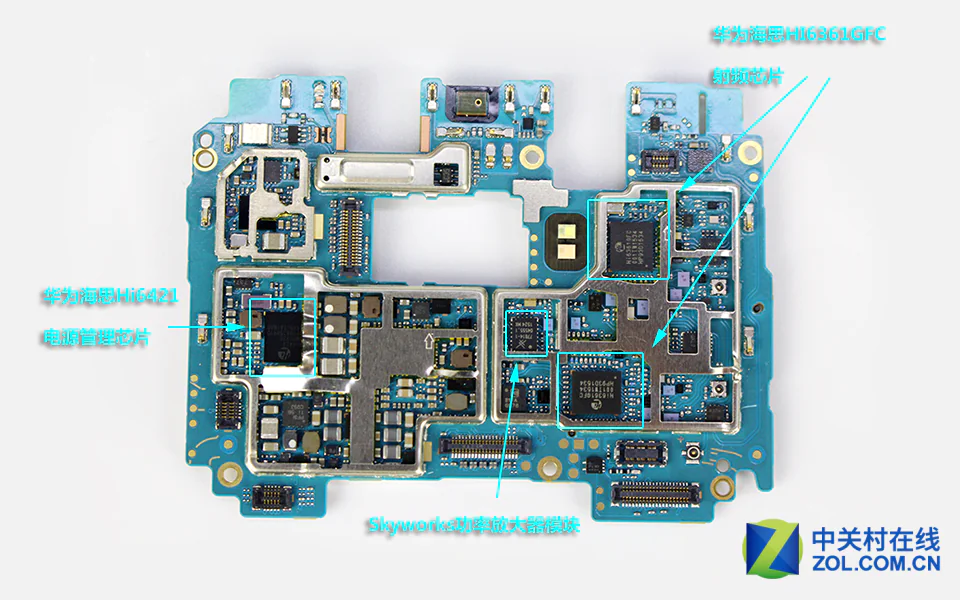 Huawei Mate S chips