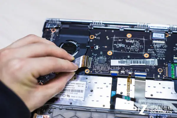 Remove the USB board