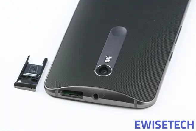 Remove the SIM card tray