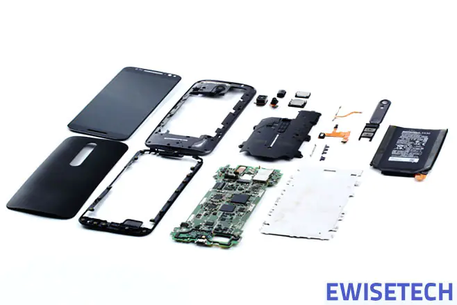 Moto X Style internal parts