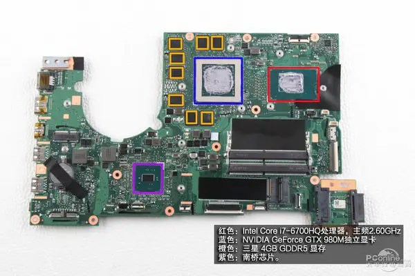 Intel Core i7-6700HQ Quad Core Processor