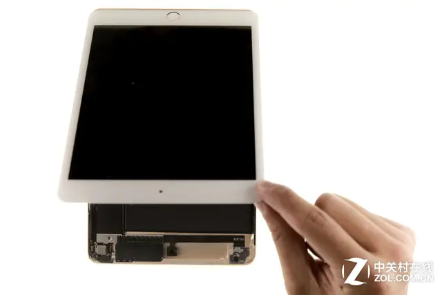 Open the display assembly