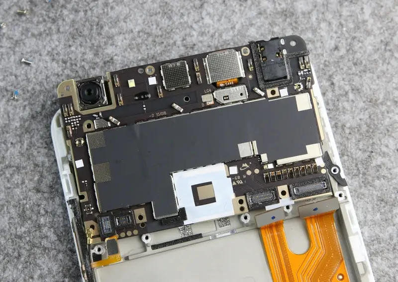 Remove the motherboard