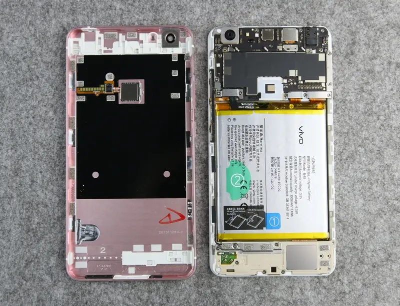 Vivo X6 Plus back cover