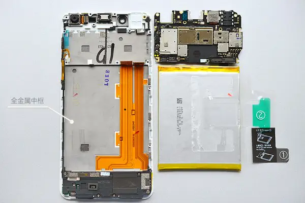 Vivo X6 internal