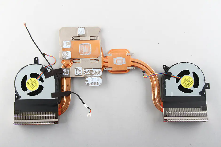 Asus ROG G752VY cooling system