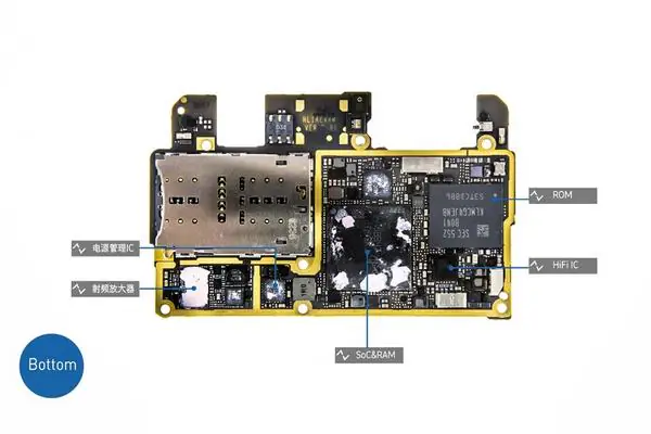 Huawei P9 motherboard