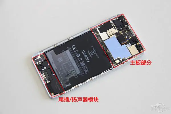 Meizu MX6 Internal Structure