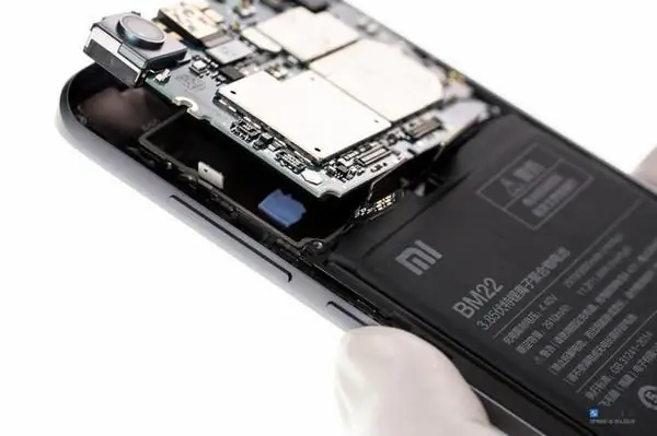 Remove the motherboard