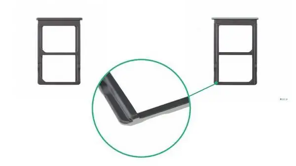 SIM card tray