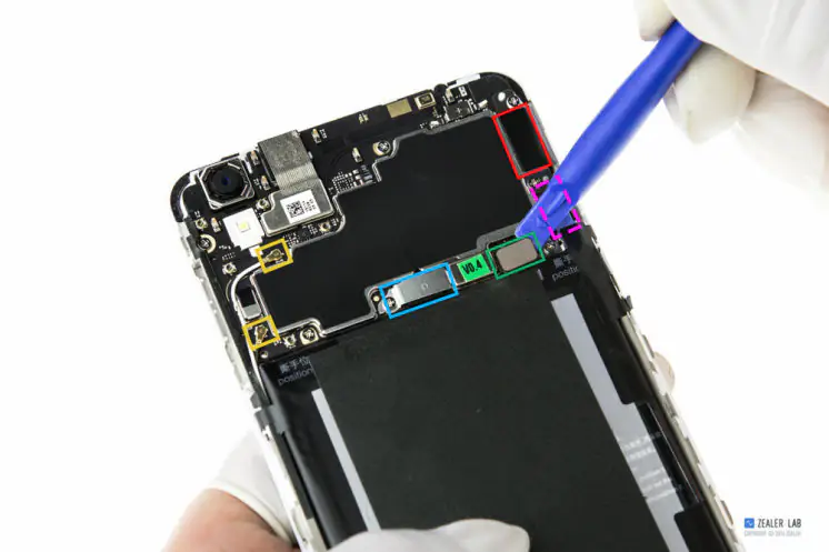 Remove the two metal brackets