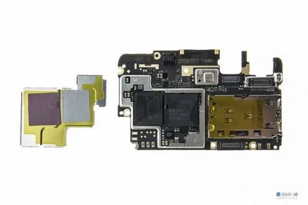 Oppo R9 motherboard