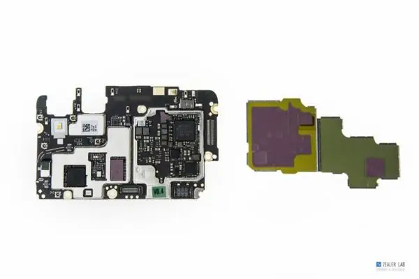 Oppo R9 motherboard