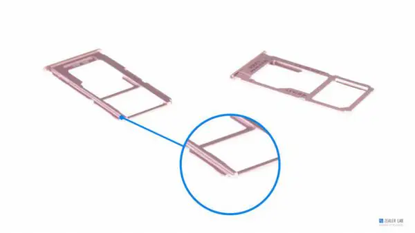 SIM card tray