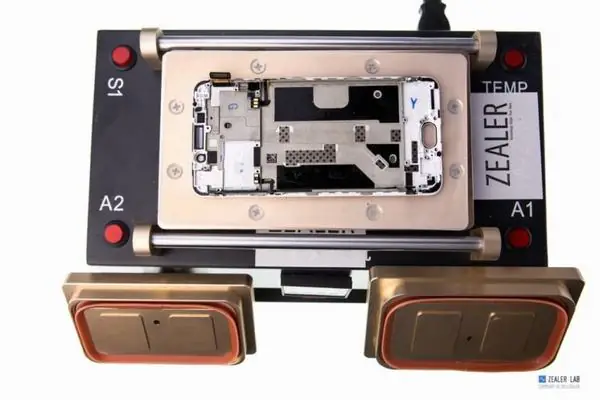 Heat the display assembly