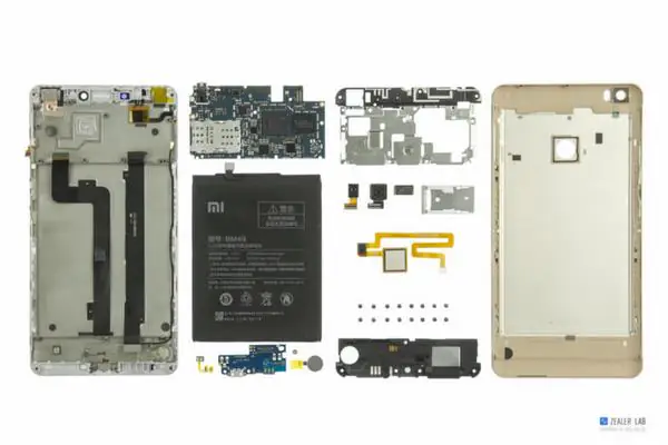 Xiaomi Mi Max internal parts